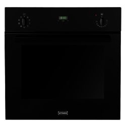 Stoves SEB600MFS Built in Single Multifunction Oven with Telescopic Sliders in Black